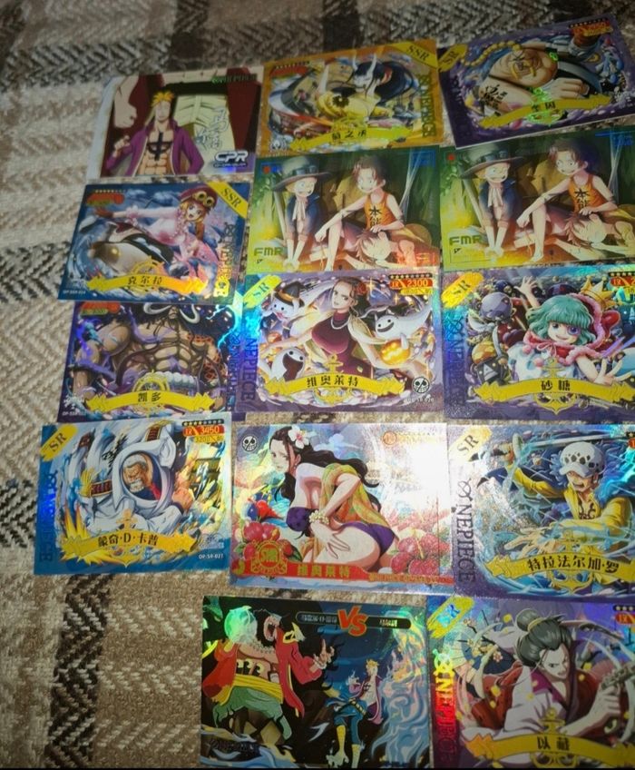 Lot de 18 cartes one piece - photo numéro 3