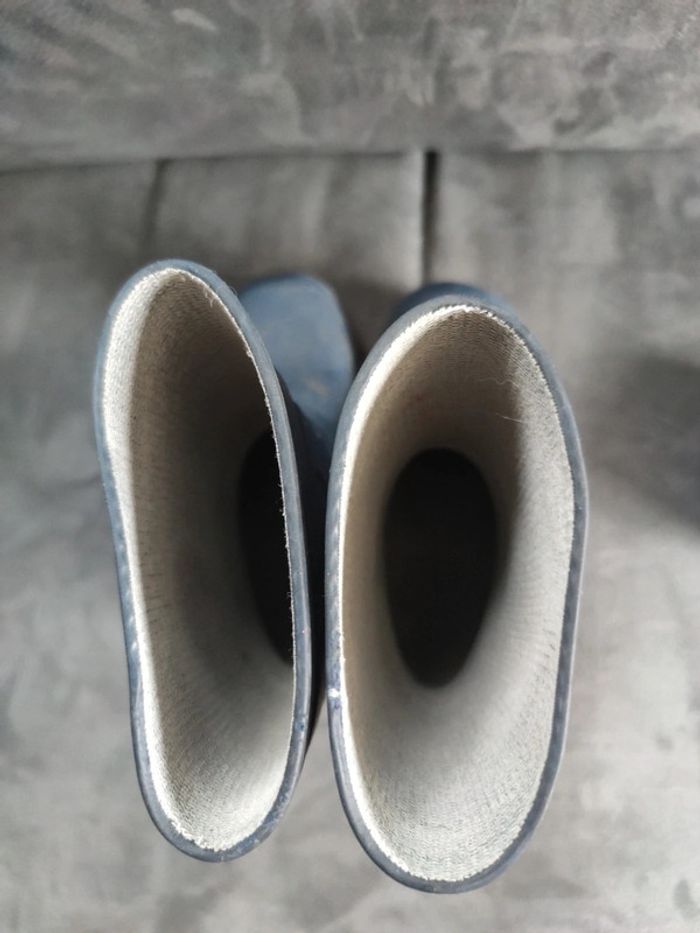 Paire de bottes caoutchouc lumineuse fille pointure 24 - photo numéro 4