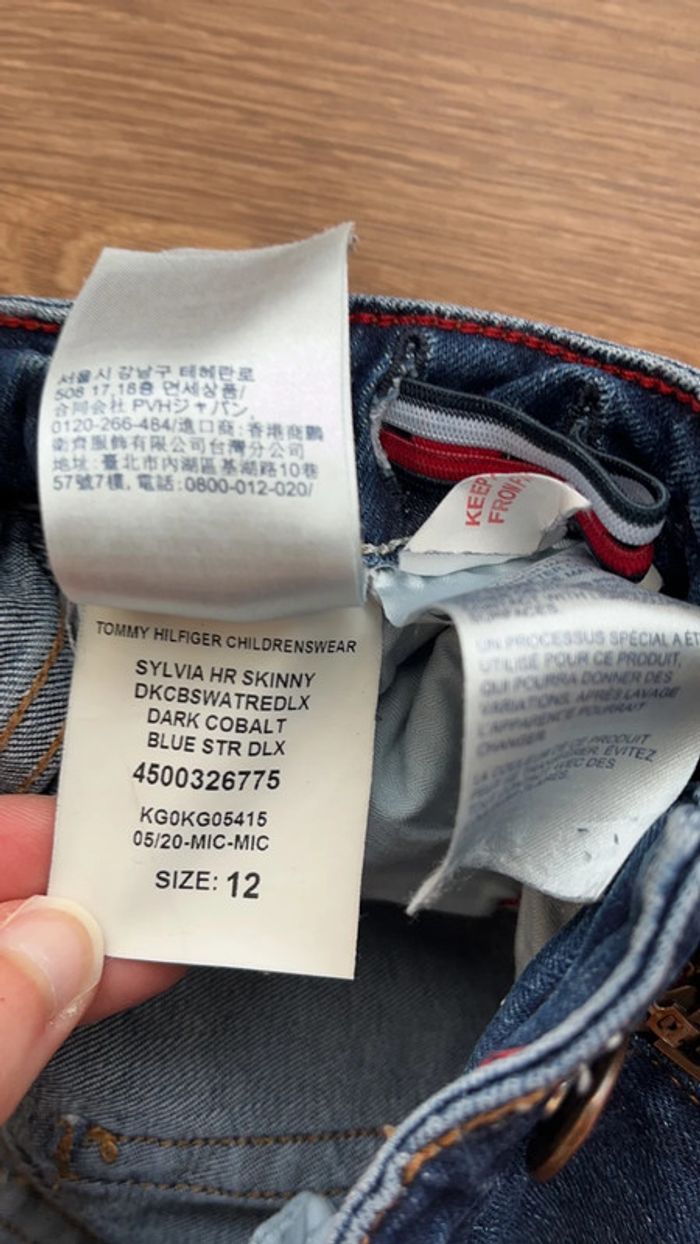 Jean fille Tommy Hilfiger 152 cm skinny - photo numéro 8