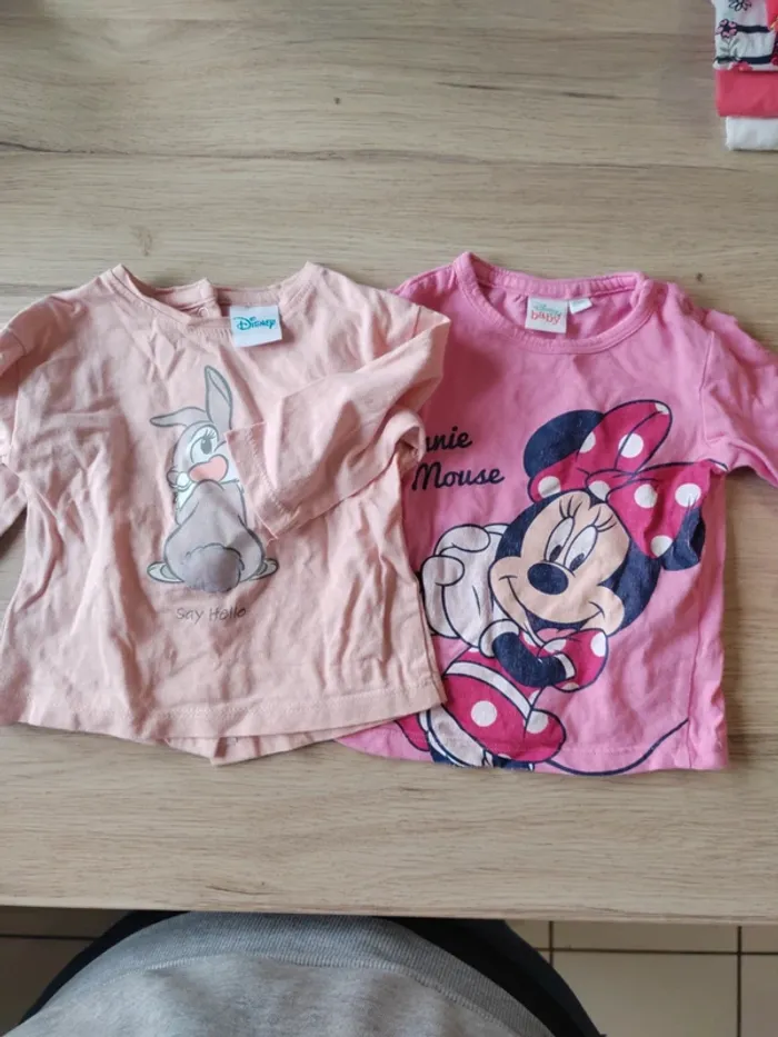 Lot 12 t-shirt 6 mois - photo numéro 5