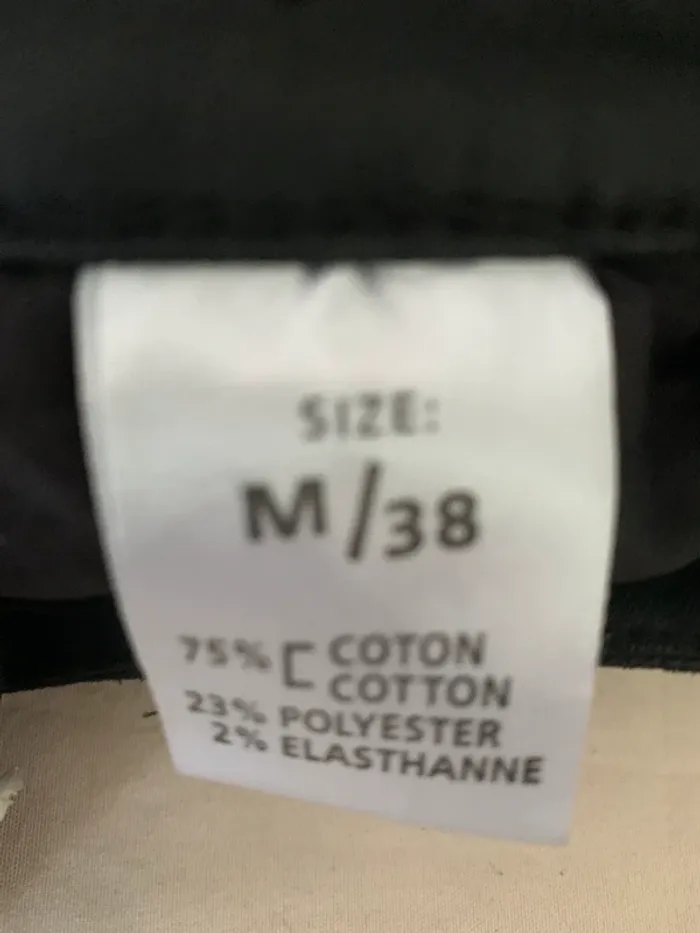 Pantalon simili cuir taille 38 très bon état - photo numéro 10