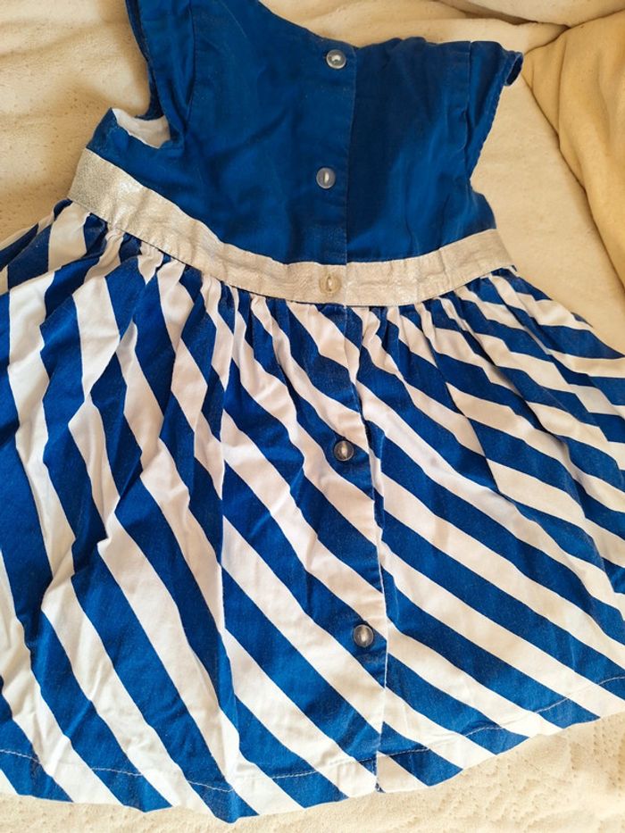Robe bleue 12 mois - photo numéro 4
