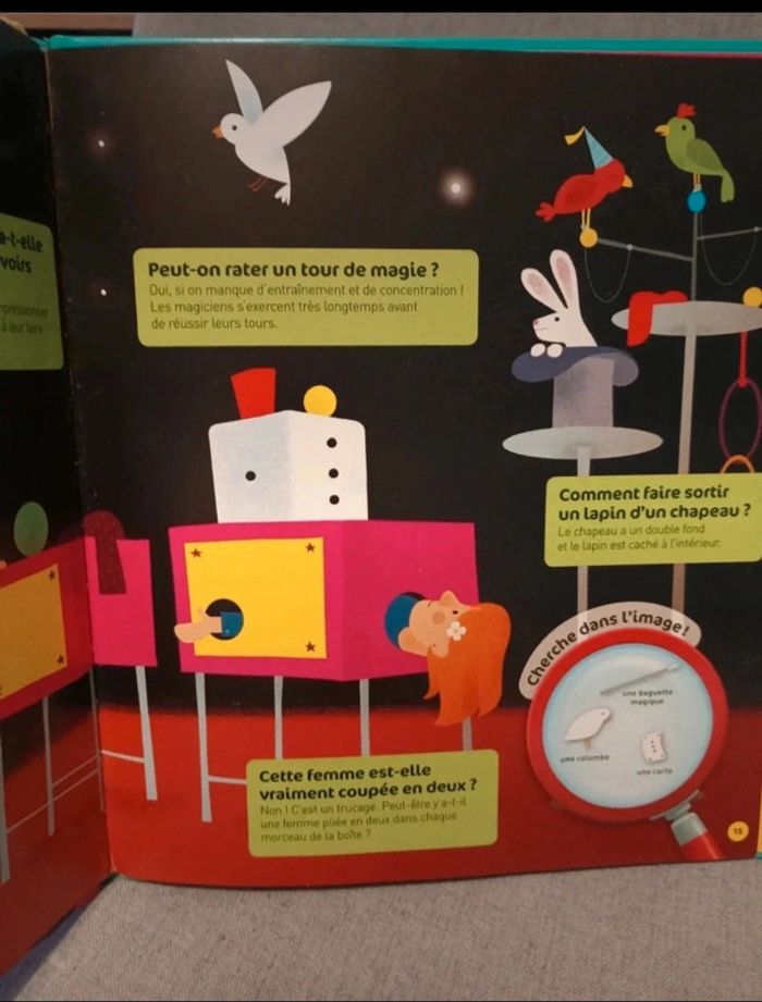 Livre questions réponses le cirque - photo numéro 2