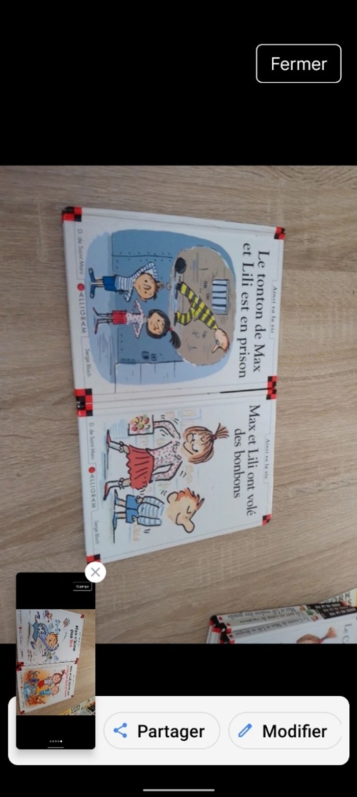 Lot 9 livres max et lili - photo numéro 2