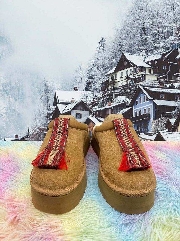 Pantoufles d'hiver UGG Tazzle, couleur châtaigne, pointure 40 - photo numéro 2