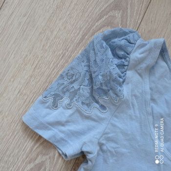 T-shirt bleu ciel t34/36