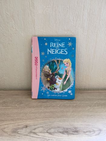 Livre Disney La Reine des Neiges Bibliothèque Rose