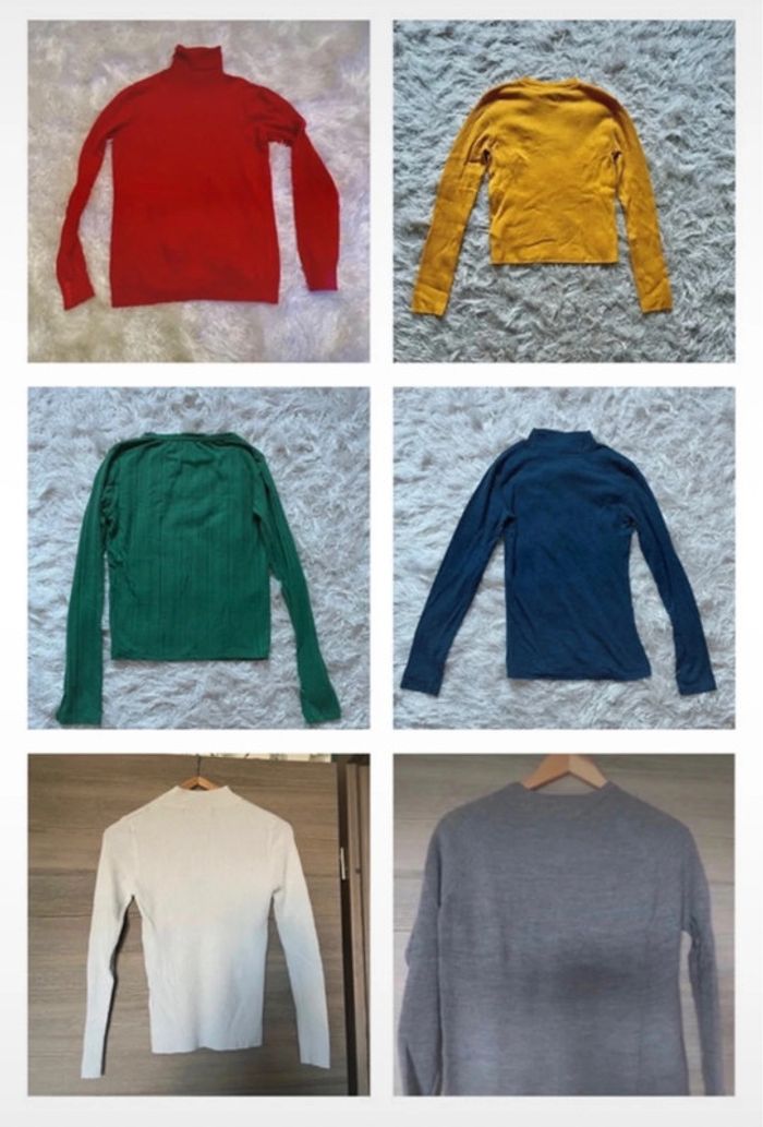 Lot revendeur 6 petits pulls 36 très bon état/ neuf - photo numéro 3