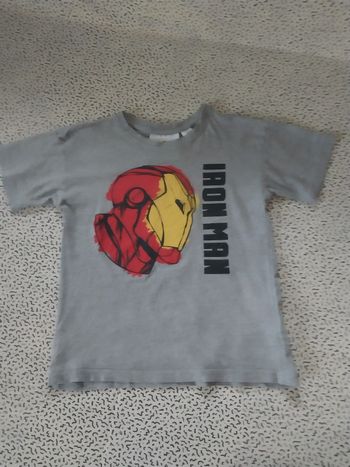 T-shirt Iron Man Marvel Avengers – 6-8 ans (122/128)