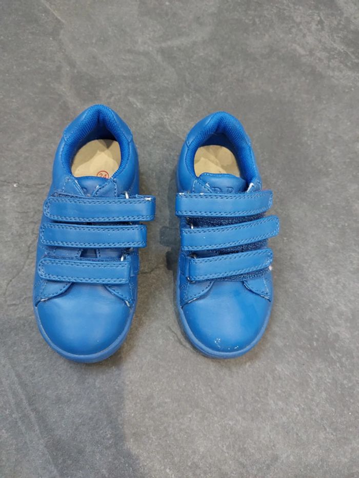 Baskets scratch DPAM T24 bleu roi