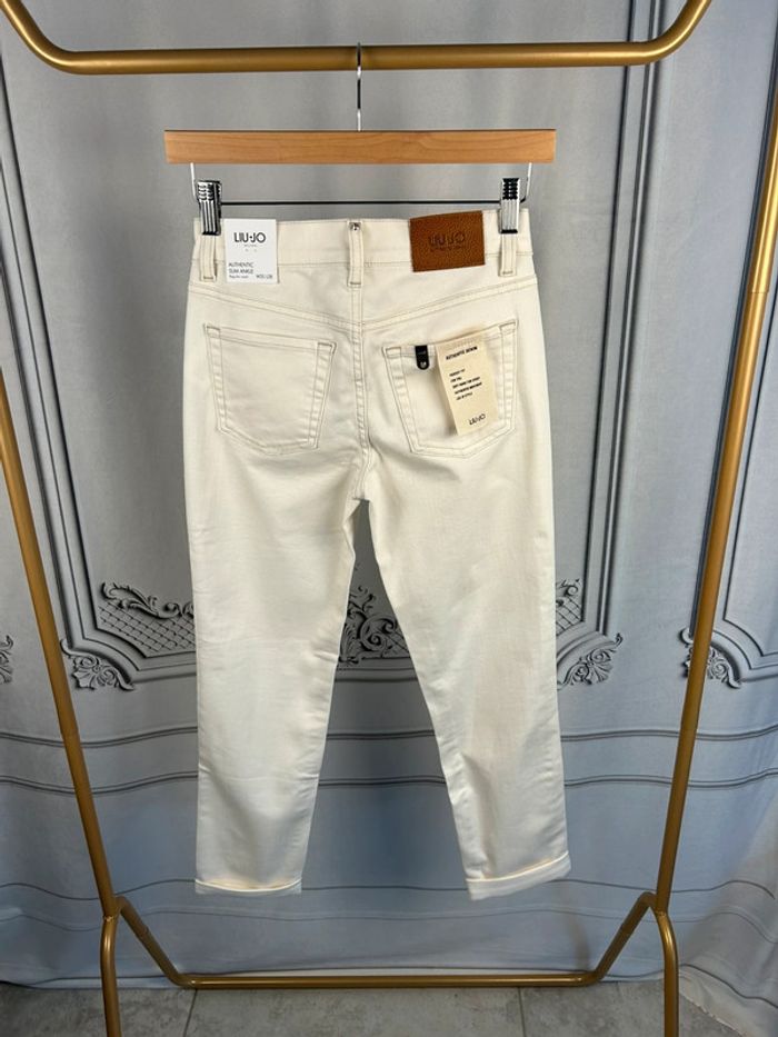 Jean slim LiuJo crème W25 L28 Neuf