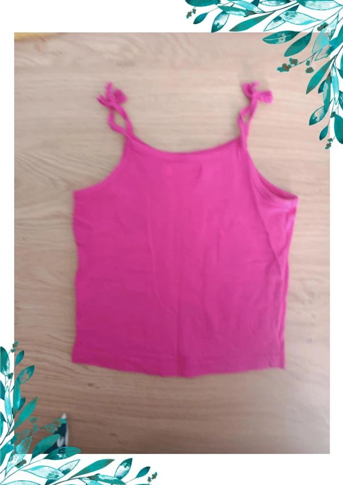 Tee shirt top à fines bretelles 3 ans - photo numéro 4