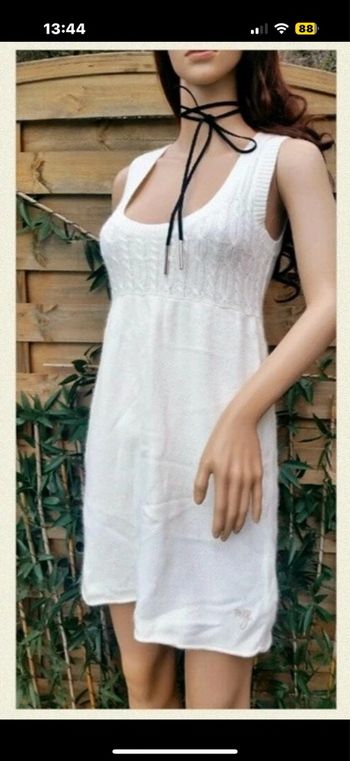 Robe hiver maille écrue Roxy