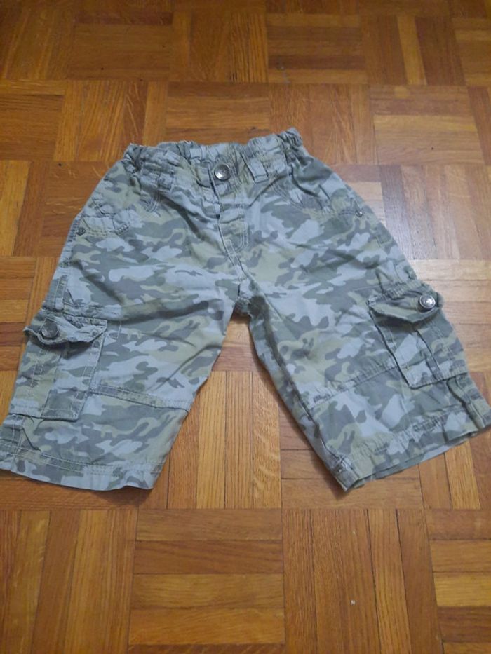 Short militaire 3 ans kid kanaï