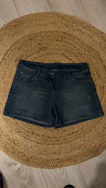 Short en jean Camaïeu