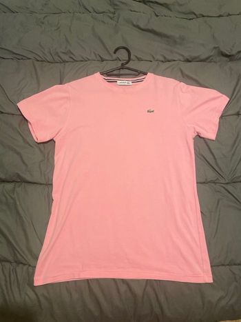 T-shirt Lacoste rose