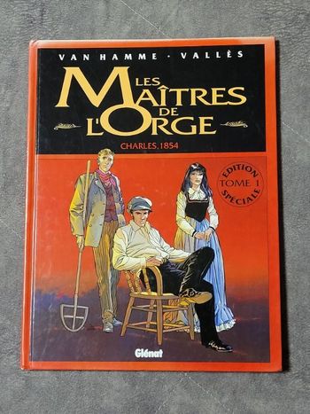 Les maîtres de l'orge, tome 1 Charles, 1854 Par Jean Van Hamme