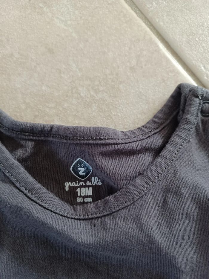 Tee-shirt manches longues 18 mois - photo numéro 2
