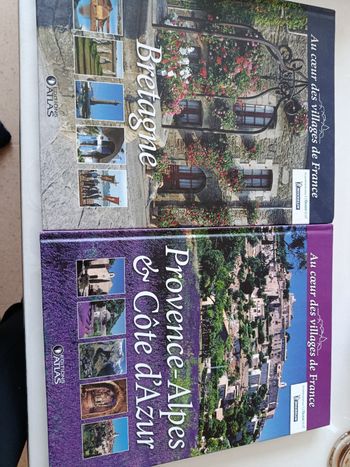 Vend livre Bretagne et provence- alpes et côté d'azur 