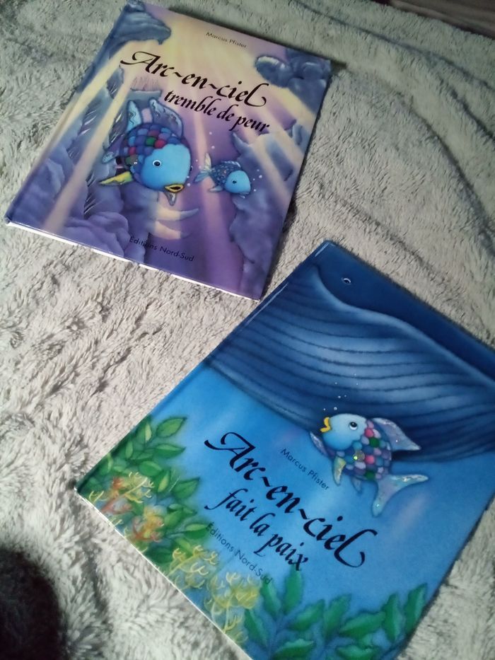 2 livres de poisson arc-en-ciel
