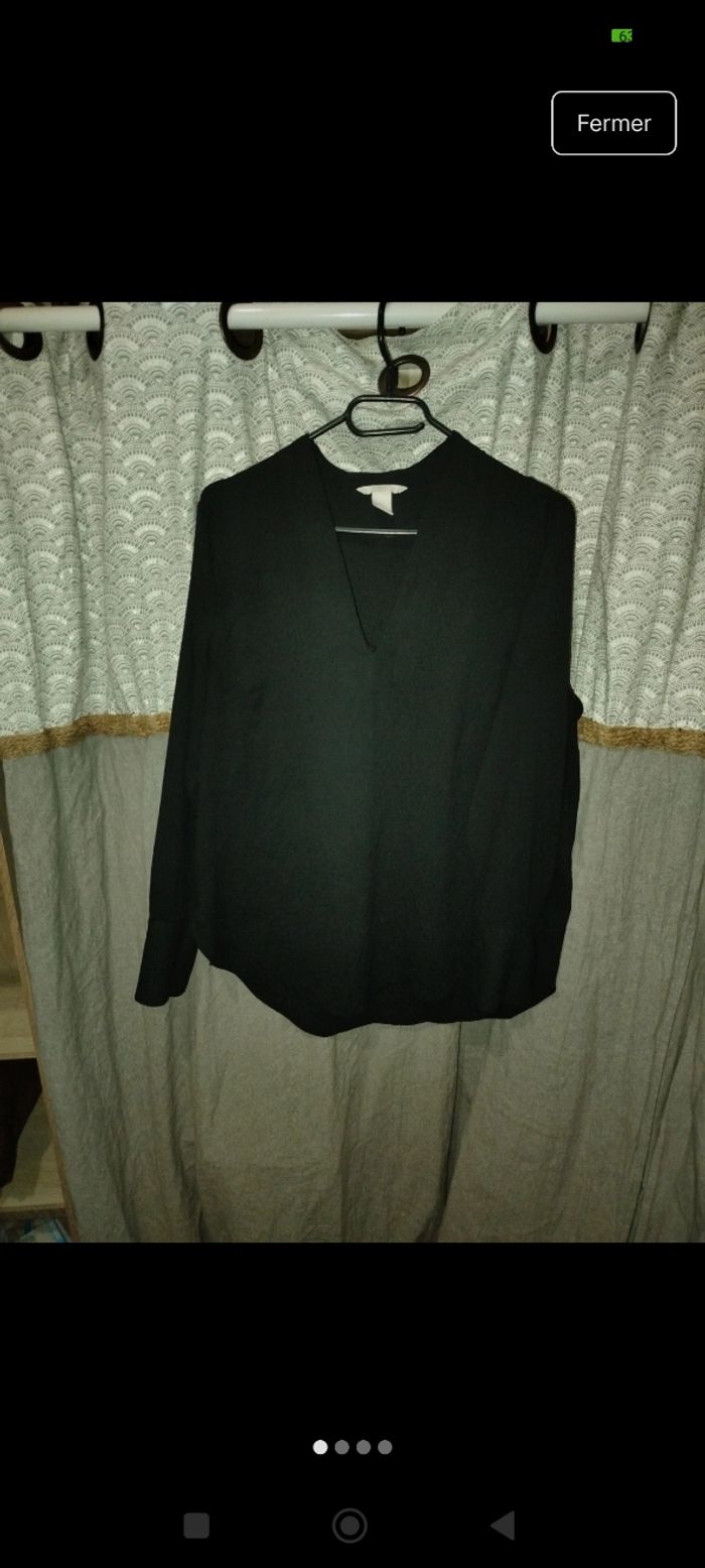 Blouse manches longues