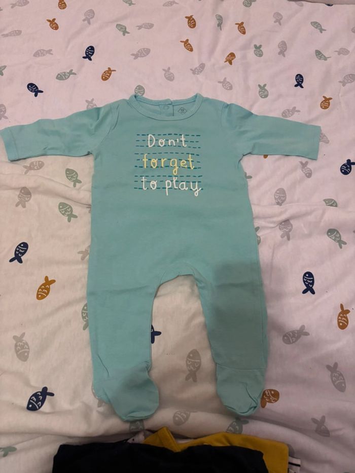 9 pyjamas garçon 1 mois - photo numéro 4