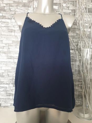 Débardeur bleu Taille 38