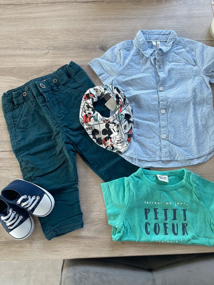 Lot vêtements garçon 9 mois