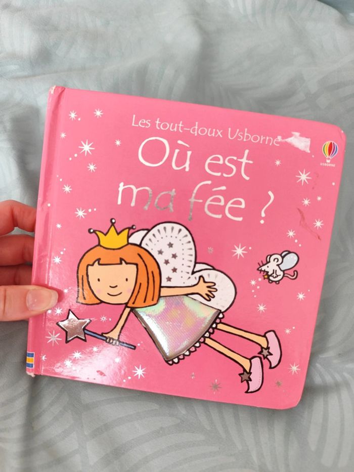 Livre à toucher tout doux où est ma fée