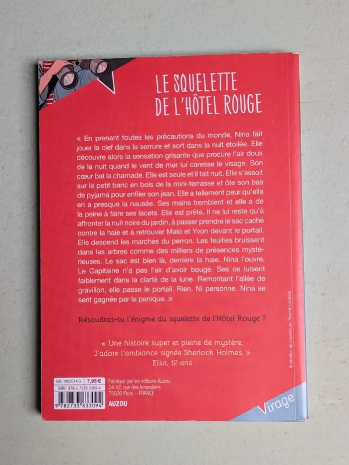 Livre "Le squelette de l'hôtel rouge" - photo numéro 2