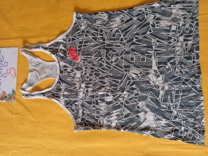 Débardeur blanc et bleu Nike Taille XS/S - photo numéro 5