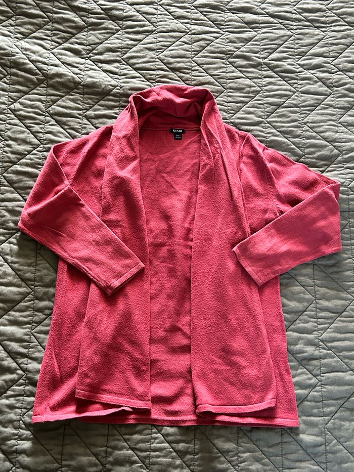 Cardigan/gilet long fille