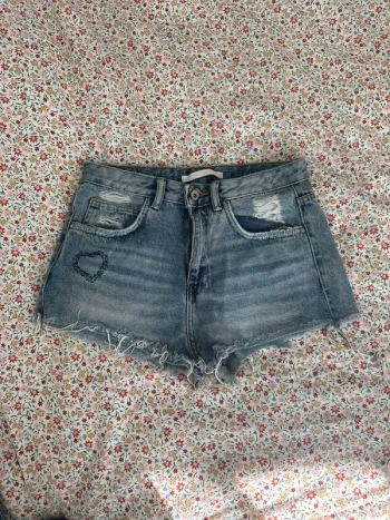 Short en jean Zara