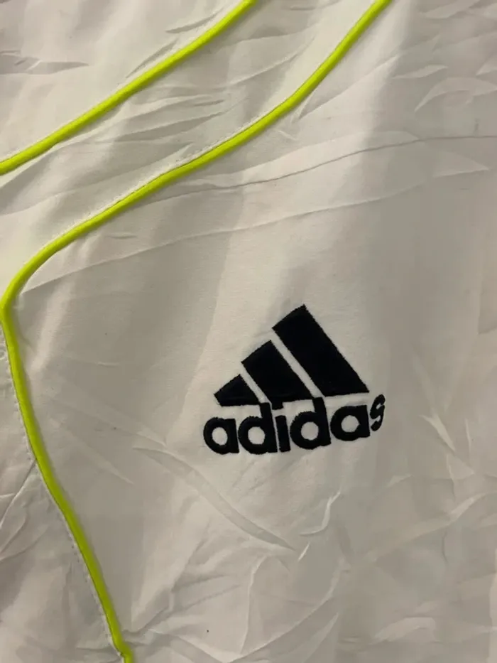 Track jacket Adidas blanche Real Madrid Mens L - photo numéro 4