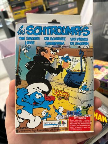 Les Schtroumpfs - SEGA Game Gear