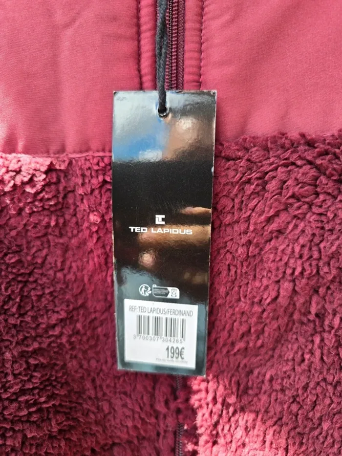 Veste Ted Lapidus neuve XL - photo numéro 3