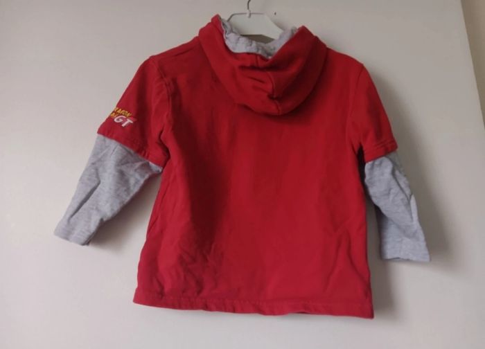 T-shirt Manches Longues à Capuche Enfant 116/122 Rouge Dragon Ball GT - photo numéro 2