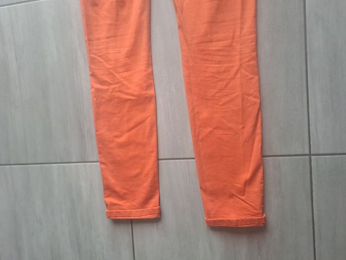 Jean Orange Elora Taille 38 - photo numéro 8