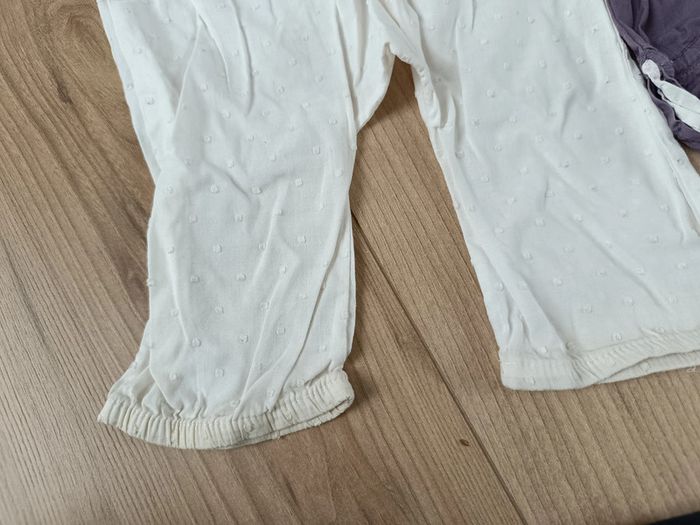 Lot 3 pantalons 6 mois fille léger printemps - photo numéro 3