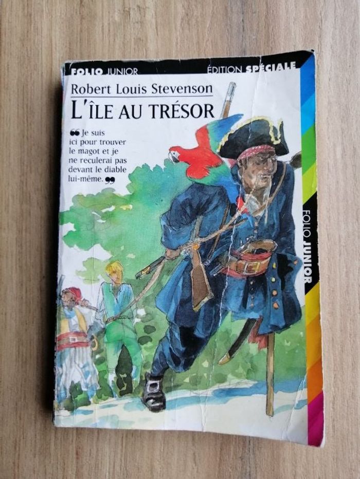Livre L'île au trésor de Robert Louis Stevenson