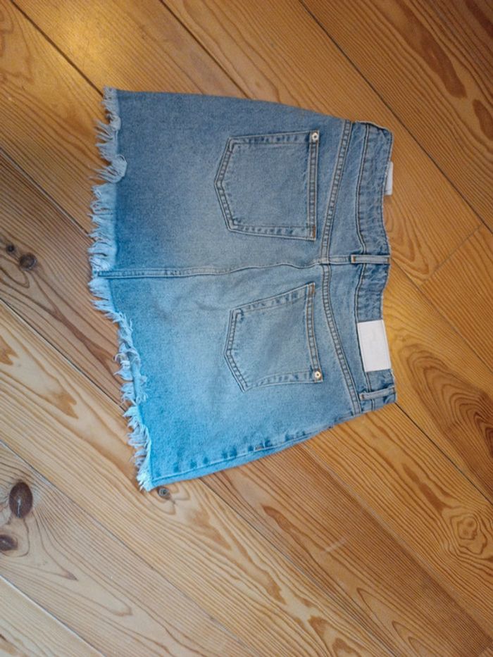 Jupe jean en parfait état Mango taille M - photo numéro 2