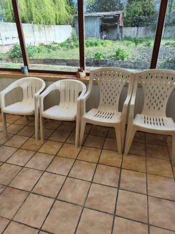 Chaises de salon de jardin