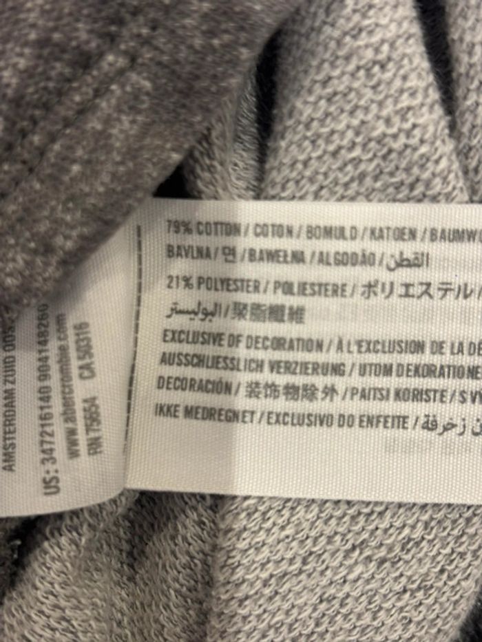 Pantalon gris confortable Hollister taille 38 - photo numéro 8