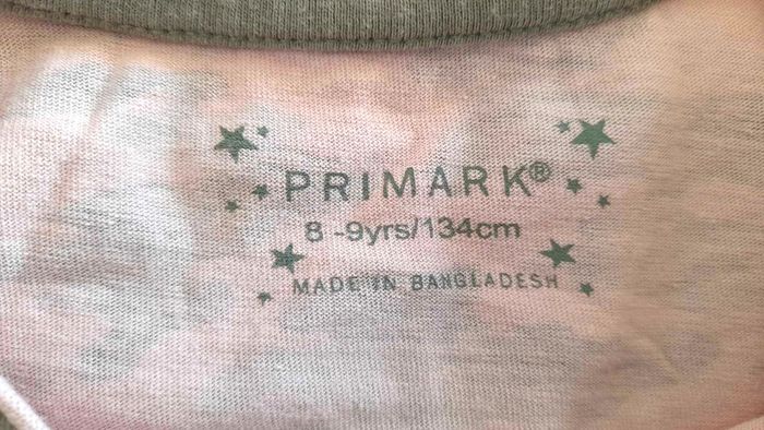 Tee-shirt manches longues Primark 8/9 ans - photo numéro 3