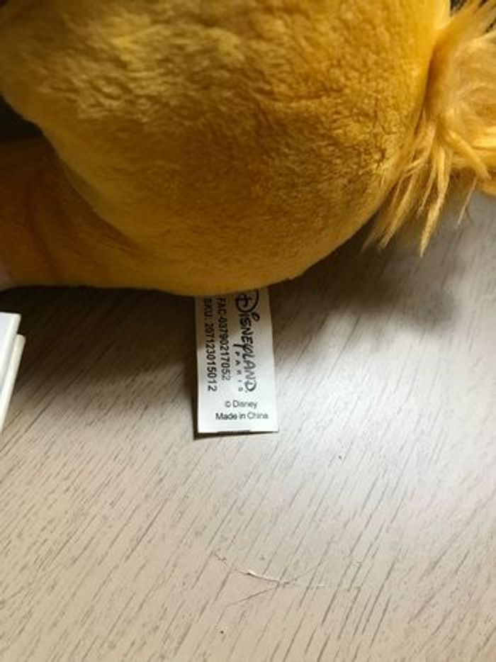 Lot peluches la belle et le clochard - photo numéro 3