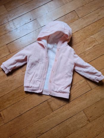 Veste chaude tout doux à l'intérieur fille 6 mois orchestra