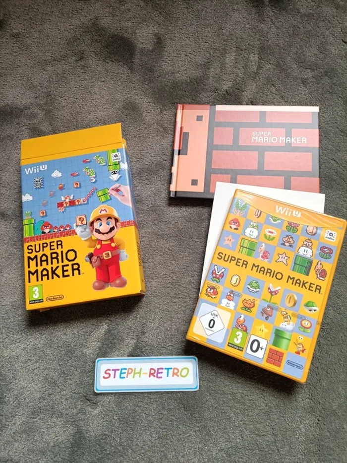 Super Mario maker neuf jamais utilisé