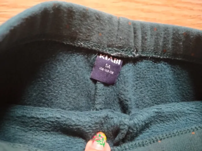 lot de 2 leggings molletonés. Kiabi. filles. taille 5 ans - photo numéro 8