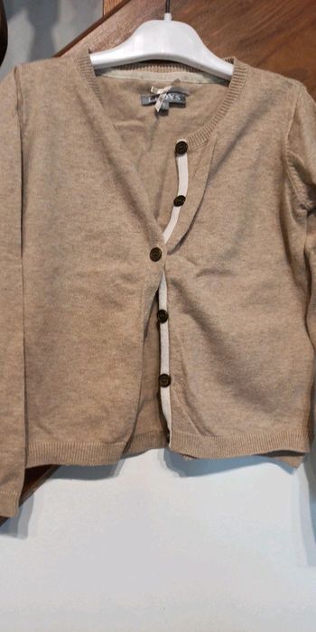 Veste, gilet beige fille
