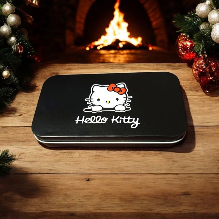 Étui à métal Hello Kitty pinceaux à maquillage - photo numéro 2